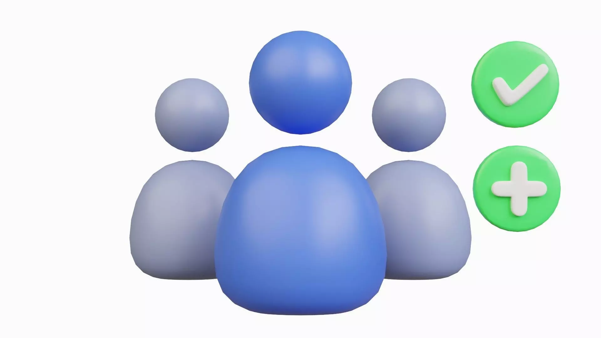 Account User Icon 3D model