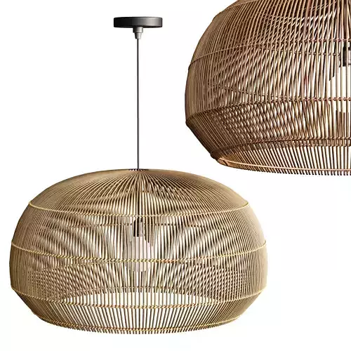 Nordic Chandelier Bamboo Hanging Lamps