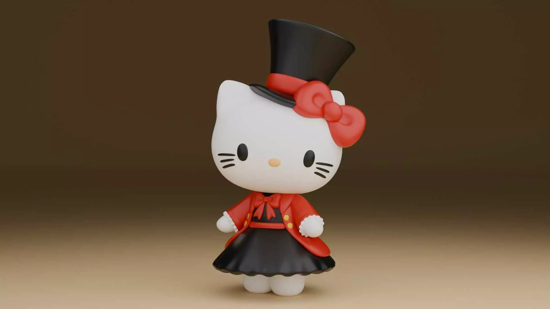 hello kitty 89 3D print model
