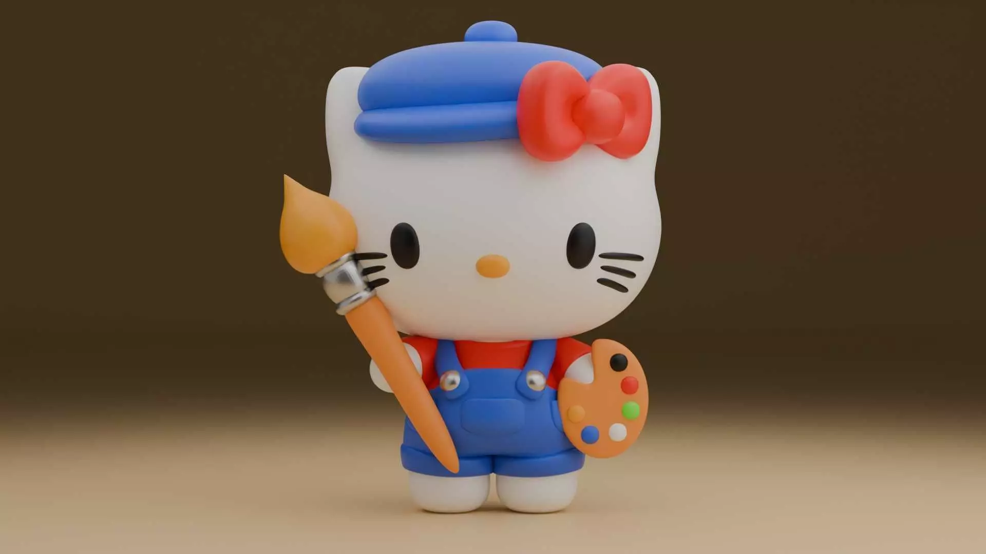 Sanrio hello kitty 80 3D print model