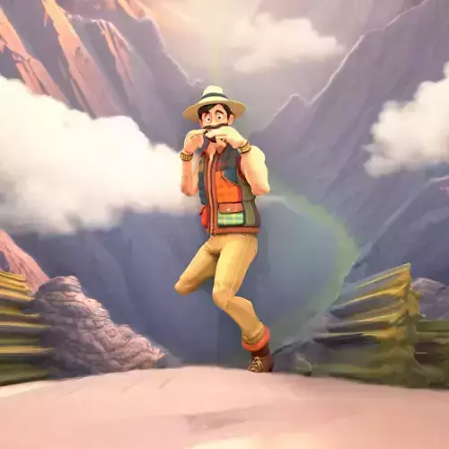 Cheerful Explorer model pack