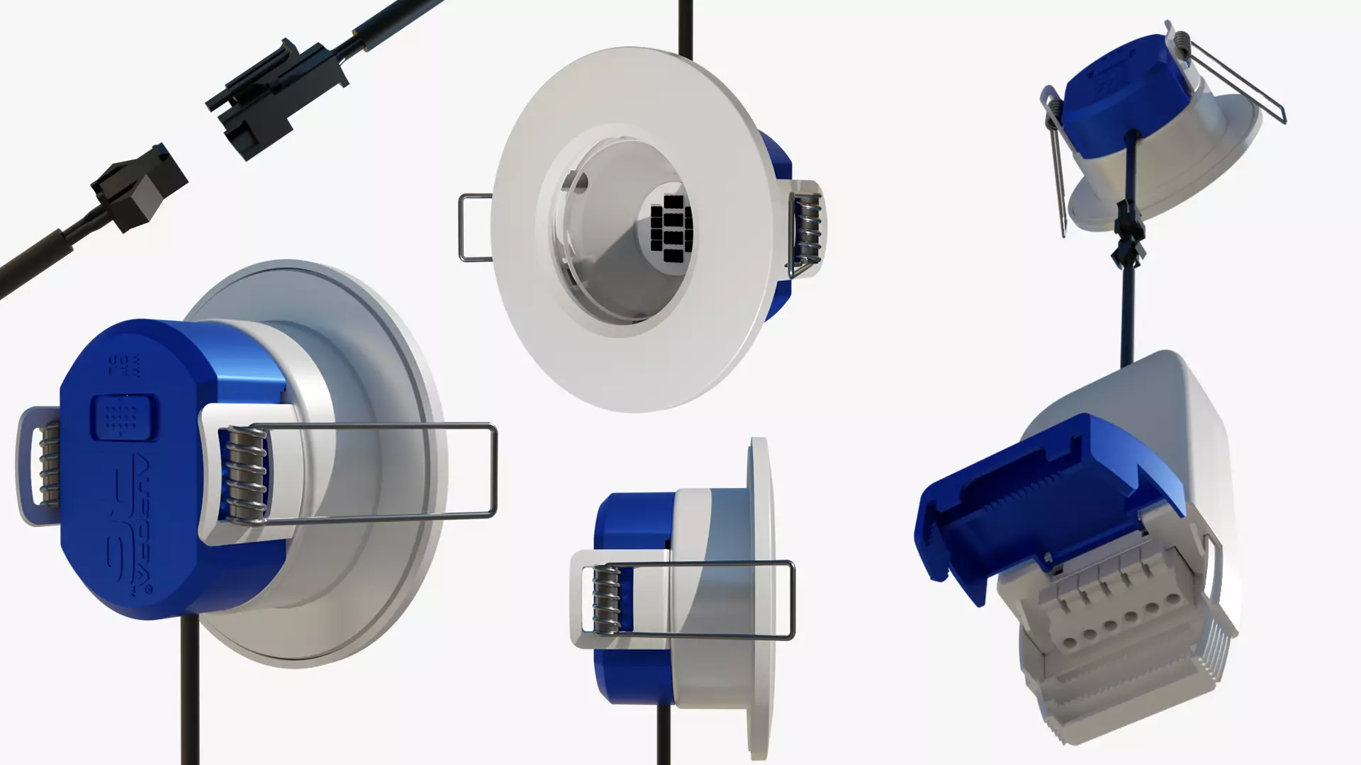 Modular Ceiling LED Downlight 3D model