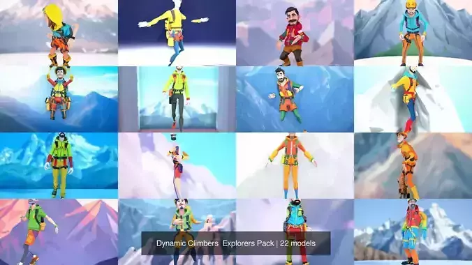 Dynamic Climbers  Explorers Pack
