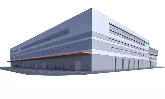 Industrial Building Factory 020