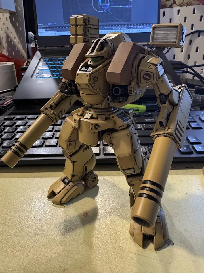 MBR-04-MkVI Destroid Tomahawk 3D print model