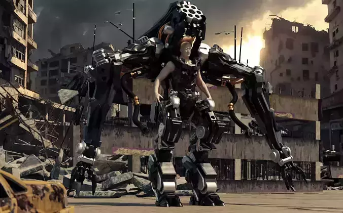 ArachnoMech Exo-Unit