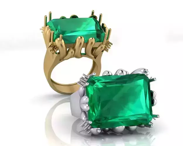 emerald jewelry ring