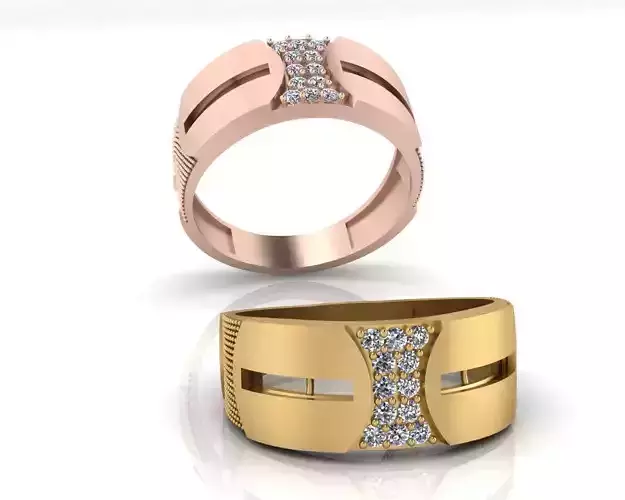 pave setting jewelry ring