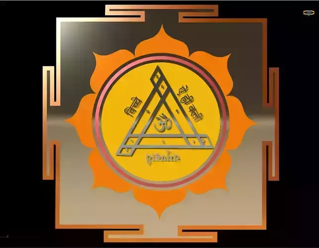 Kali Yantra 3D Model