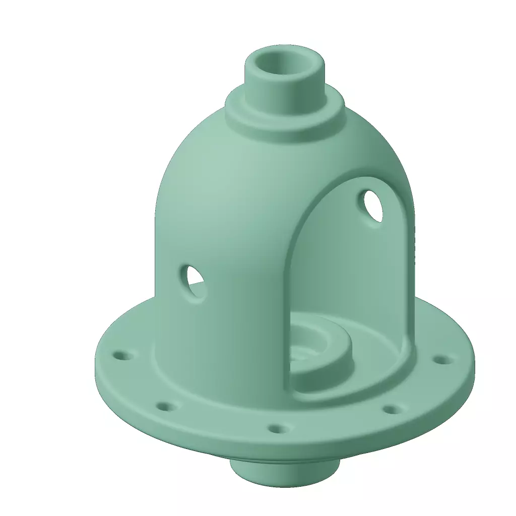 Plastic Automotive Differential Case Toy 3D model
