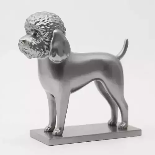 Dog sculpture