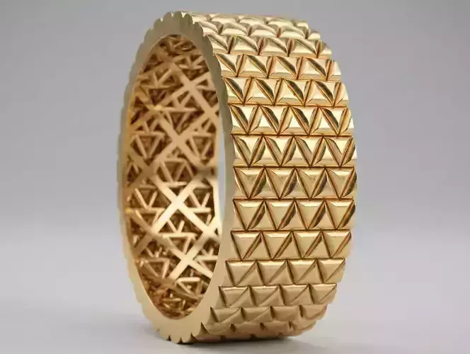 4 size 3D Ring Design for Casting and 3D Printing 