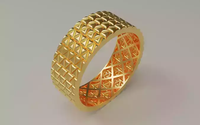 3D Ring Design for Casting and 3D Printing 