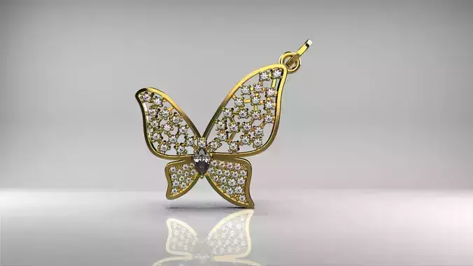 butterfly pendant