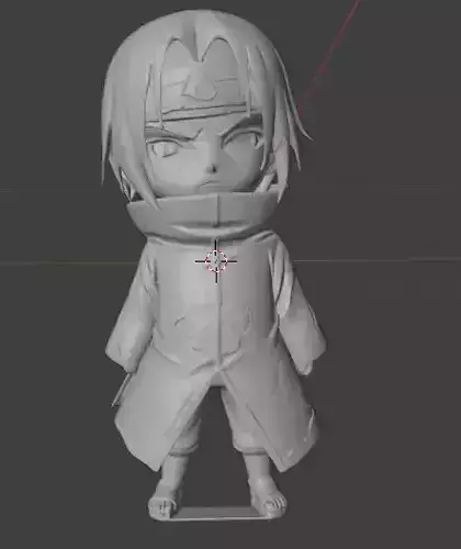 Kawaii baby uchiha itachi chibi Ninja Kid Stylized 