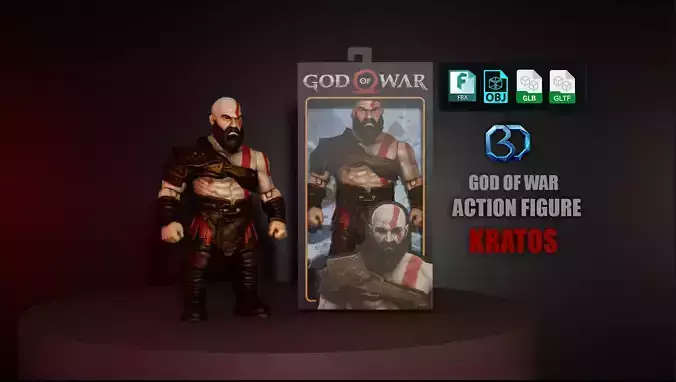 Kratos  God of War action Figure