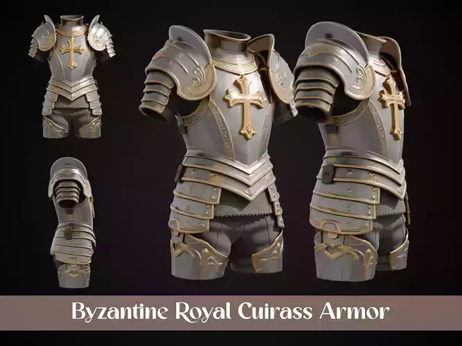 Stylized Byzantine  Armor - Byzantine Royal Cuirass