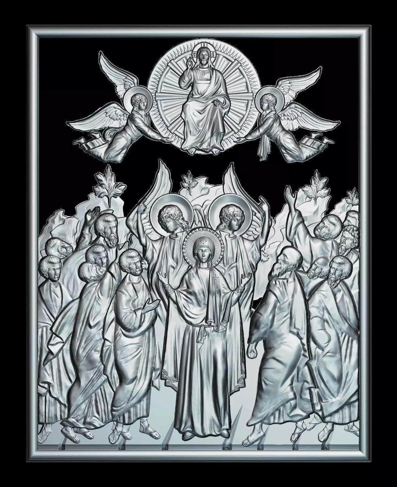 82 RELIGION ICON Ascension of Our Lord 3D print model