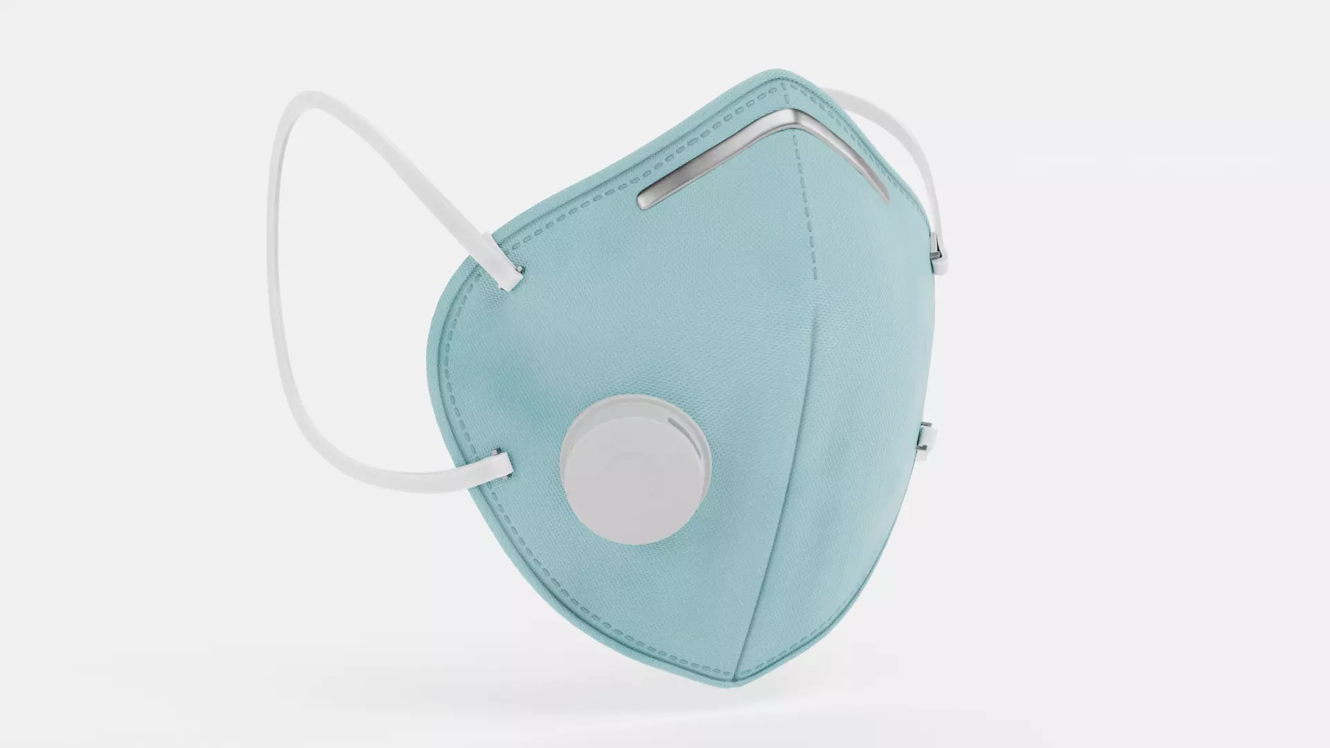 Respirator V4 - Protective Face Mask with Valve Filter 3D model