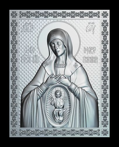 84 Our Lady Helper in childbirth 3D print model