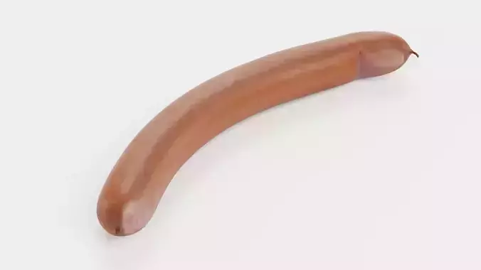 Sausage Link - Realistic Smoked Frankfurter
