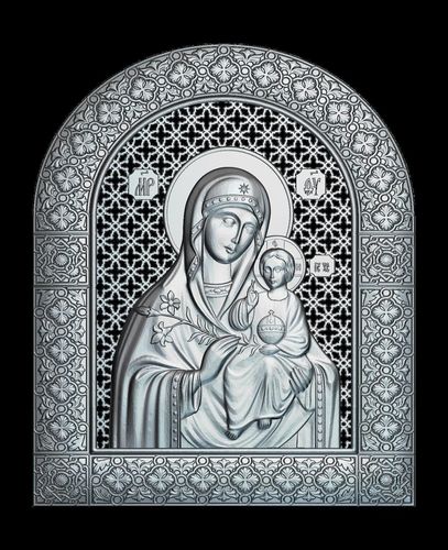 87 Icon of the Mother of God undying COLOR 3D print model