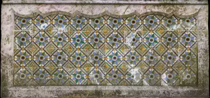 Mural Tiles - Exterior 3D model
