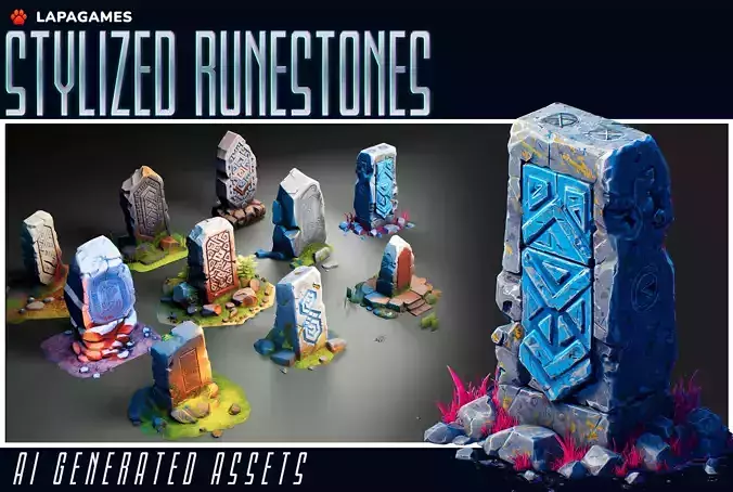 Stylized Runestones