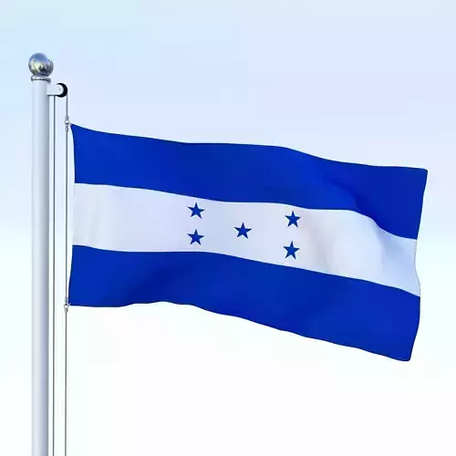 Animated Honduras Flag