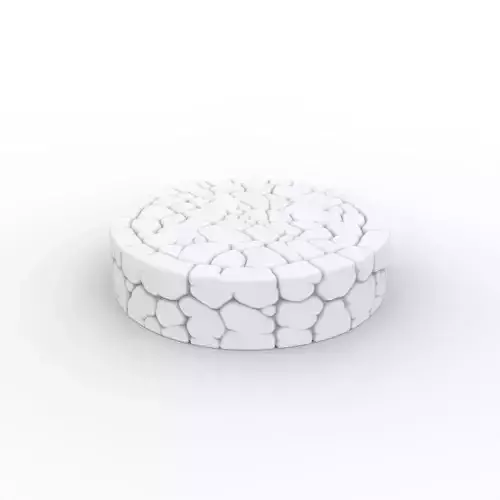 Volcanic Rock Podium 3D print model