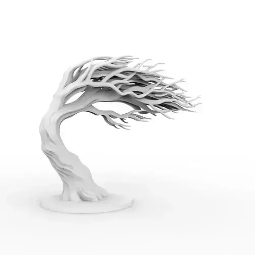 Windblown Tree Sculpture