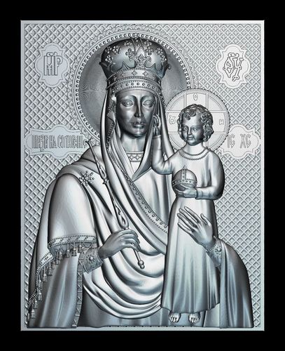 92 Mother of God Look down on humility 3D print model