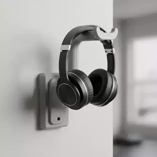 Wall Mounted Headphone Stand