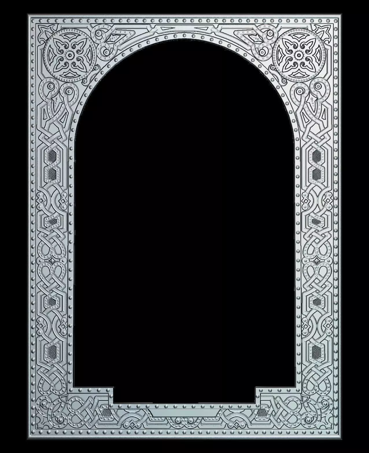 94 RELIGION ICON FrameV2 3D print model_0