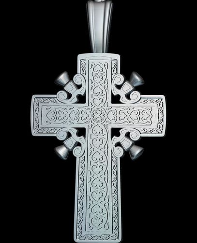 97 RELIGION Pectoral Cross 3D print model
