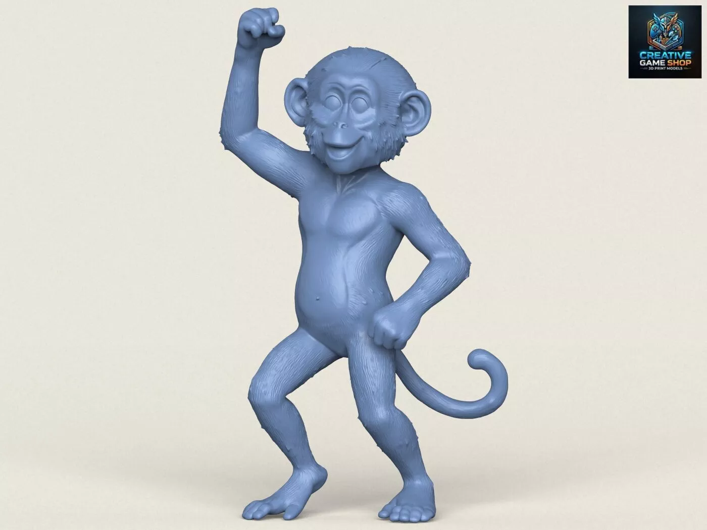 Joyful Monkey 3D print model