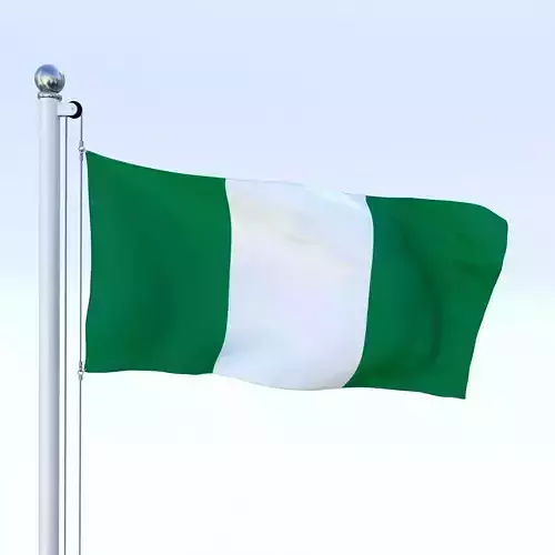 Animated Nigeria Flag