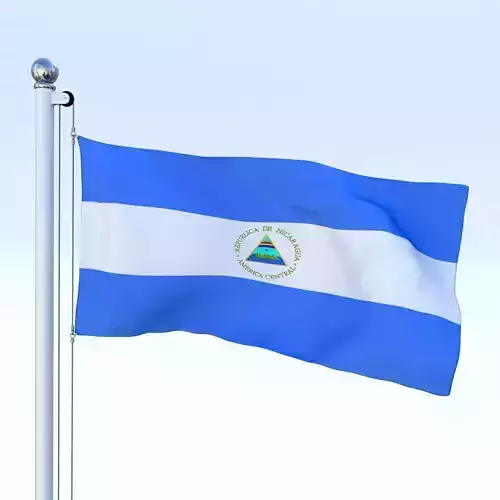 Animated Nicaragua Flag