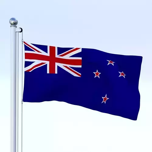 Animated New Zealand Flag