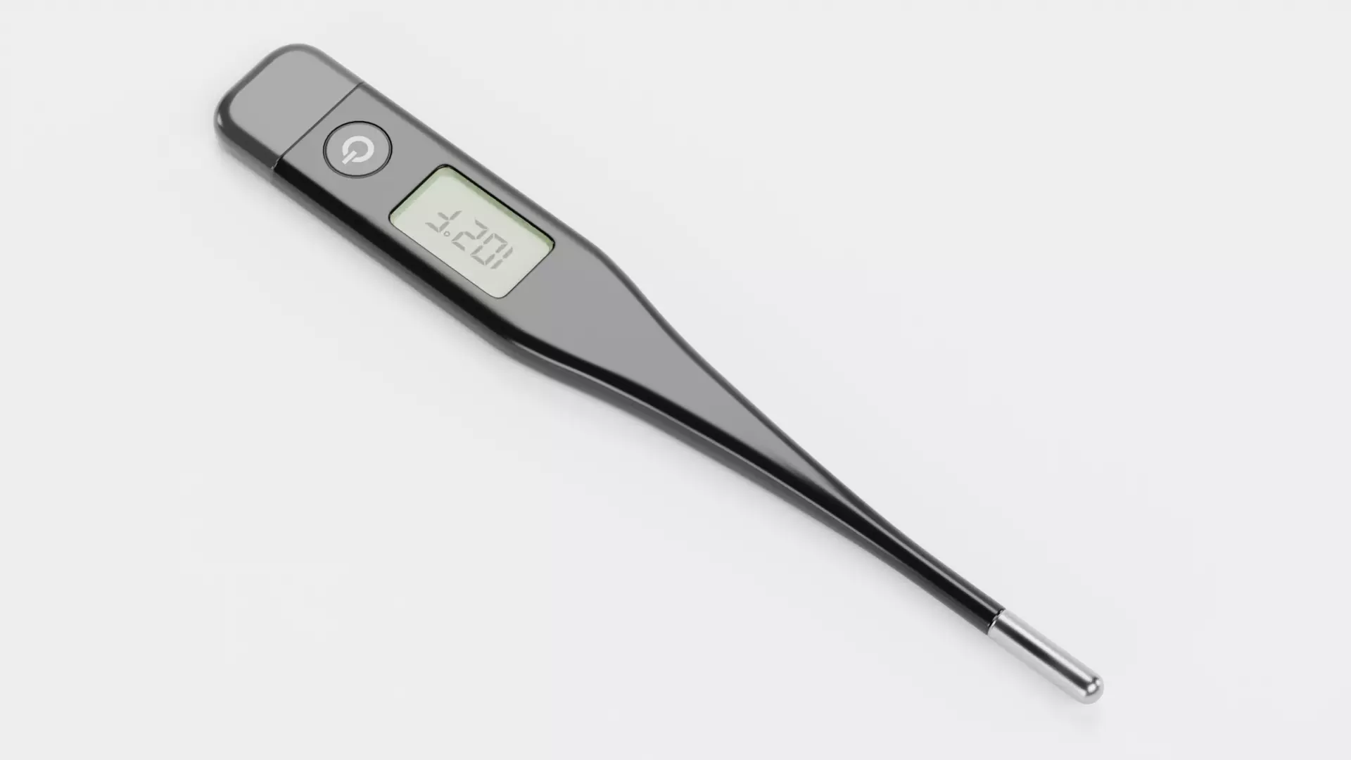 Thermometer V2 - Body Temperature Digital Scanner 3D model