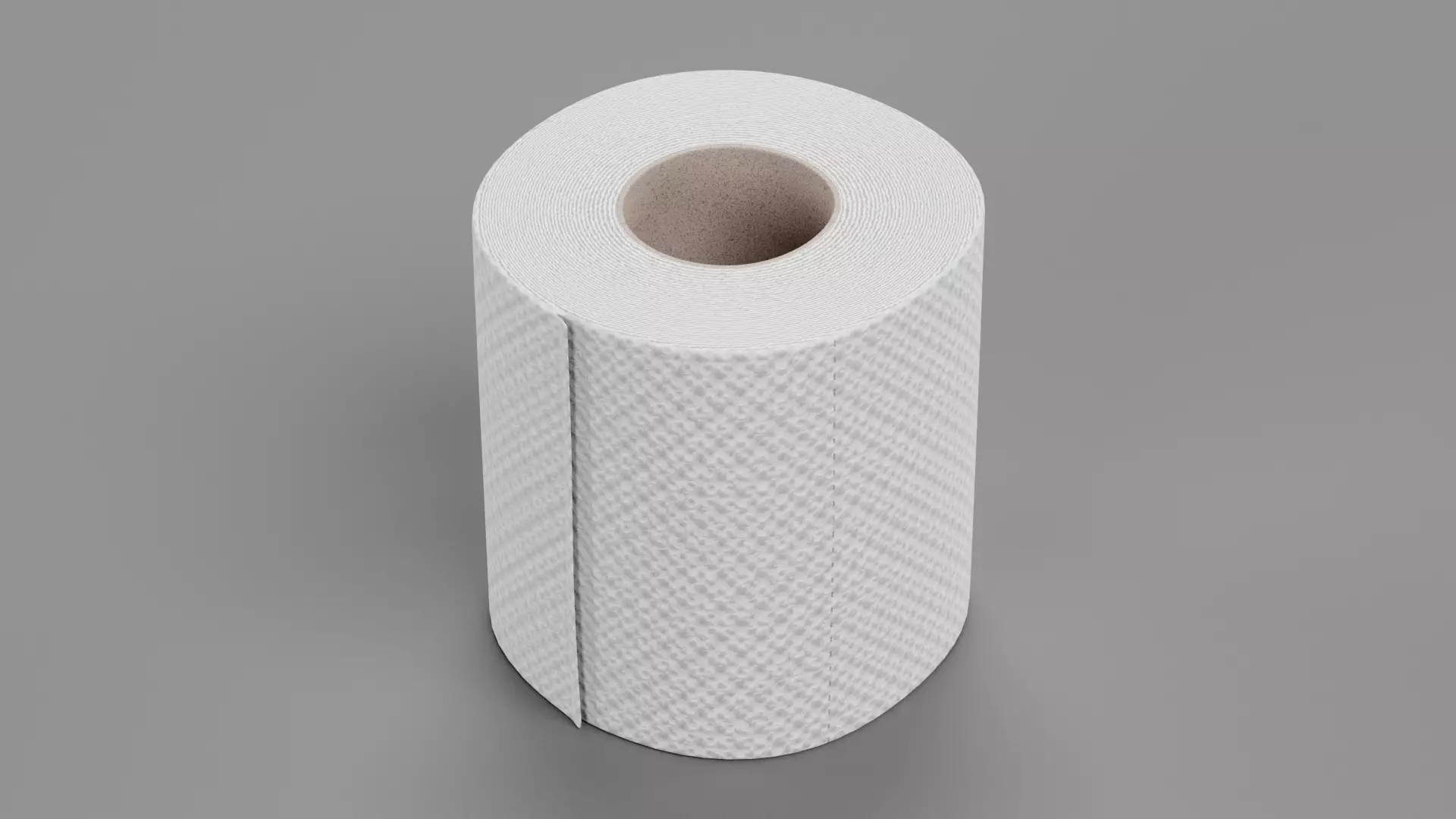 Toilet Paper Roll V3 - Realistic Bathroom Tissue 3D model