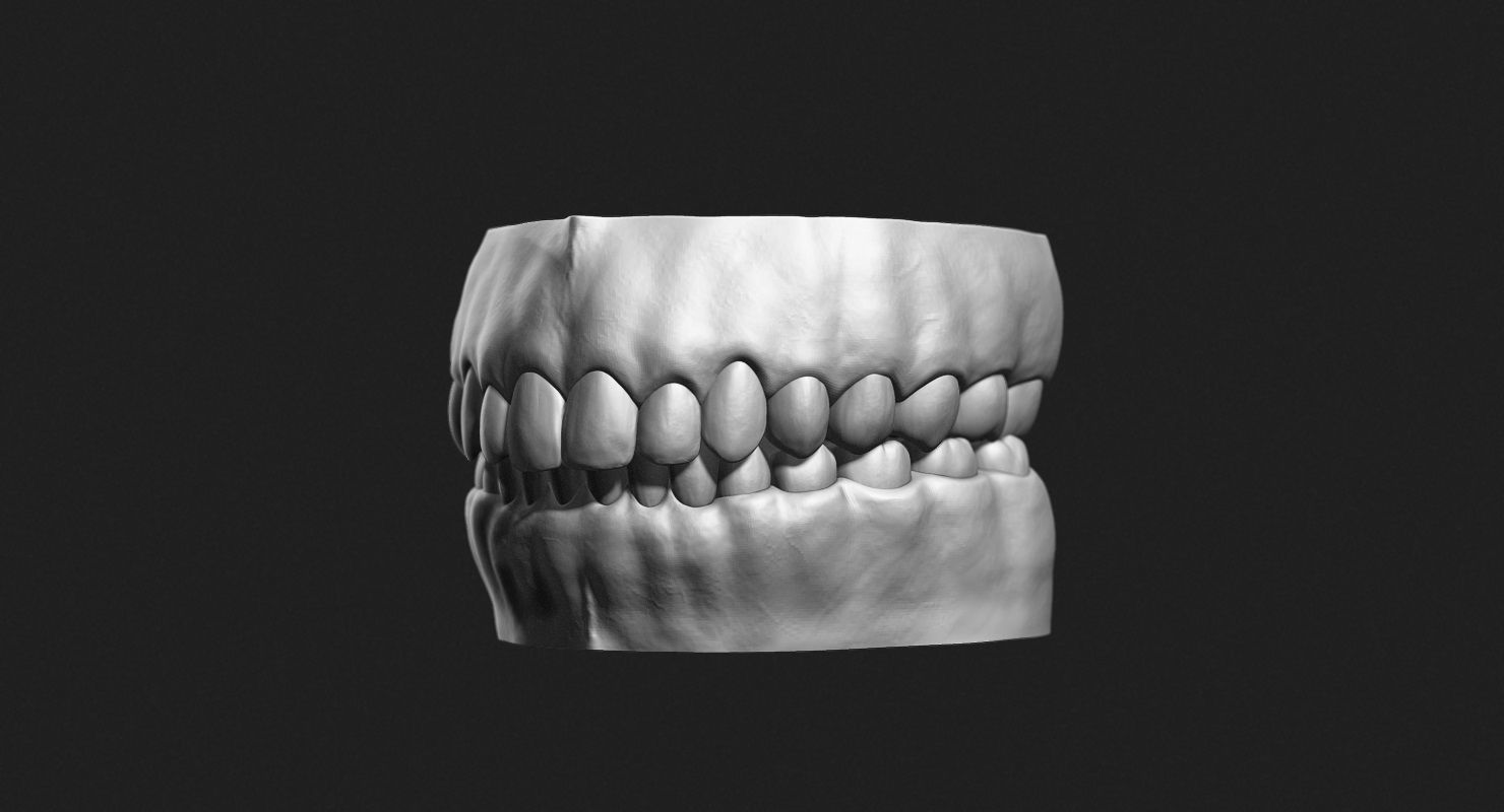 Teeth Sculpt for Production 3D model_2