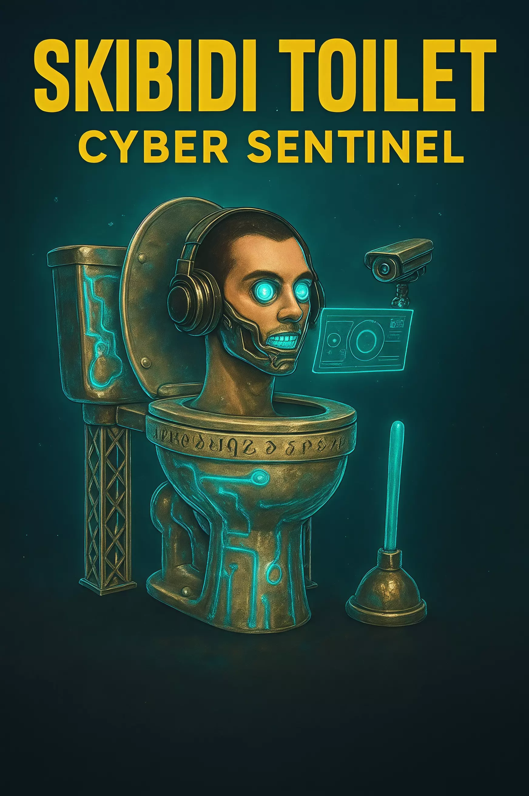 Skibidi Toilet Cyber Sentinel Premium 3D Printable Model Free 3D model