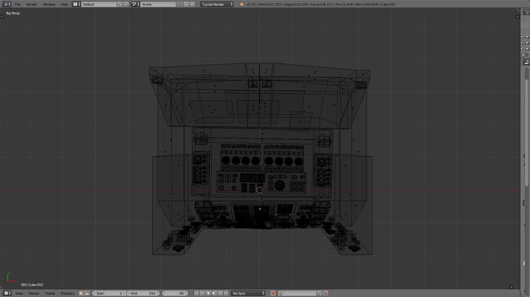 Modular Electronics Scenery Props Environment Pack Sci Fi  Low-poly 3D model_59