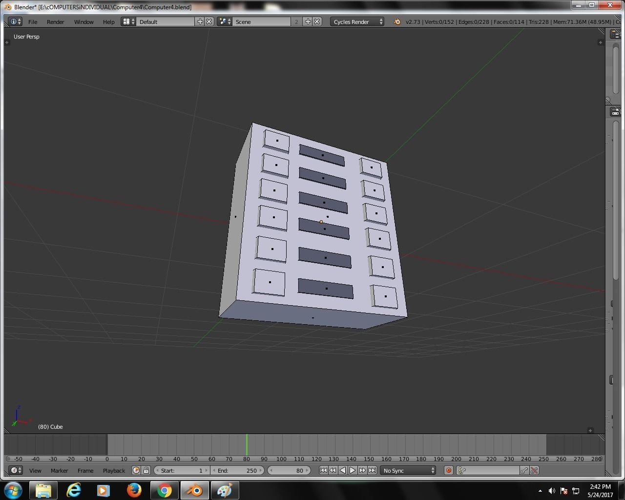 Modular Electronics Scenery Props Environment Pack Sci Fi  Low-poly 3D model_57