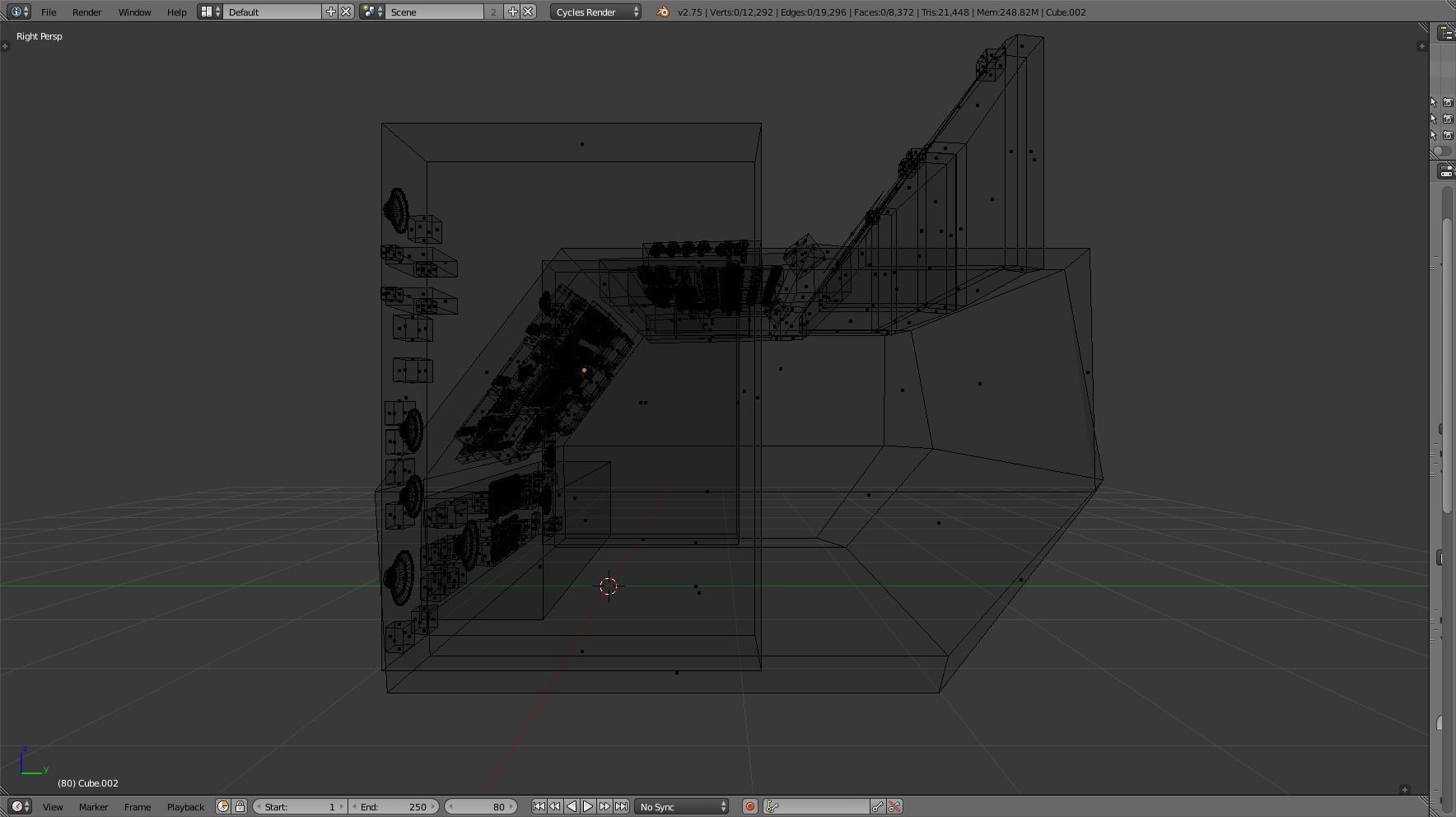 Modular Electronics Scenery Props Environment Pack Sci Fi  Low-poly 3D model_64