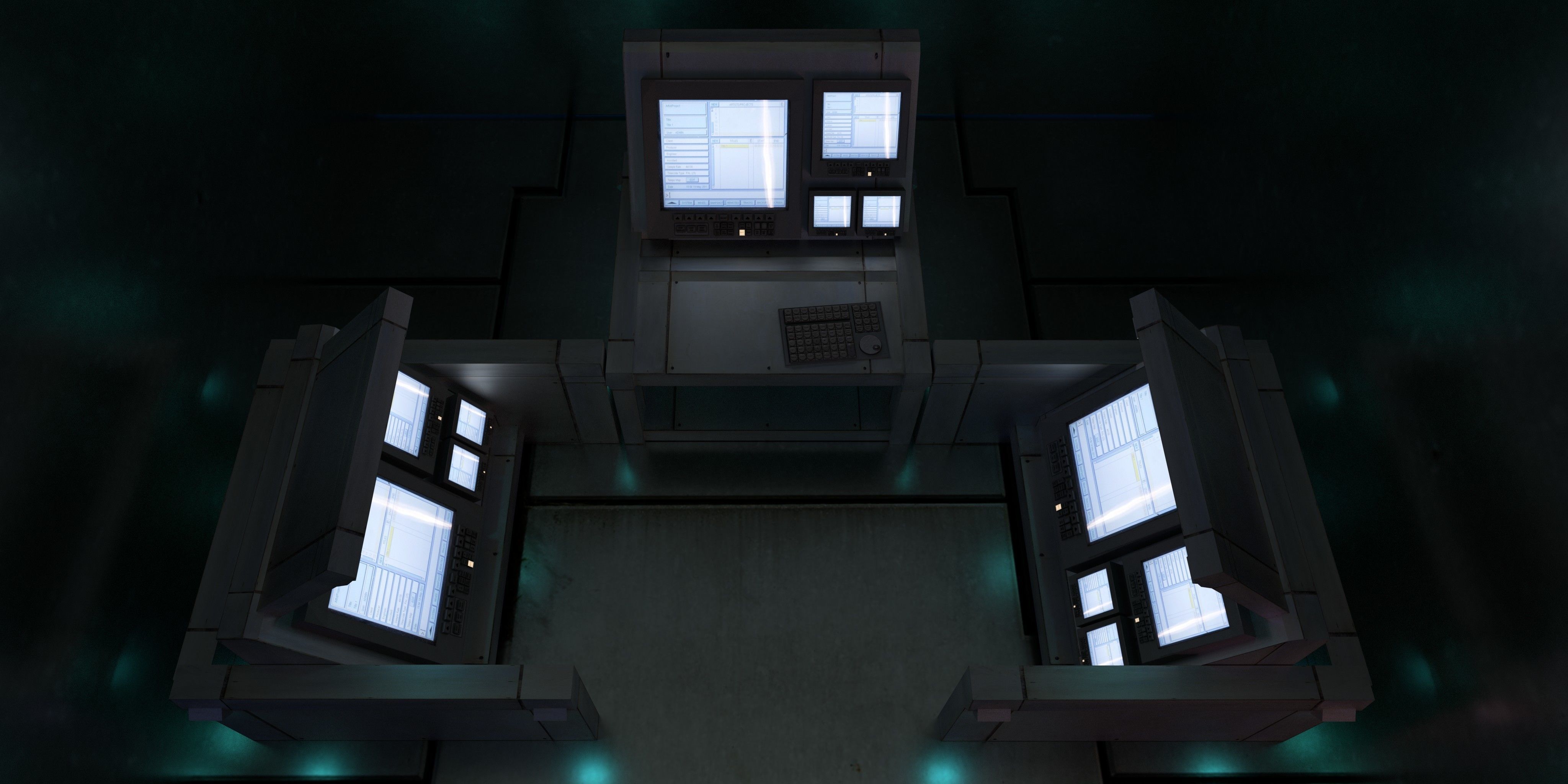 Modular Electronics Scenery Props Environment Pack Sci Fi  Low-poly 3D model_39