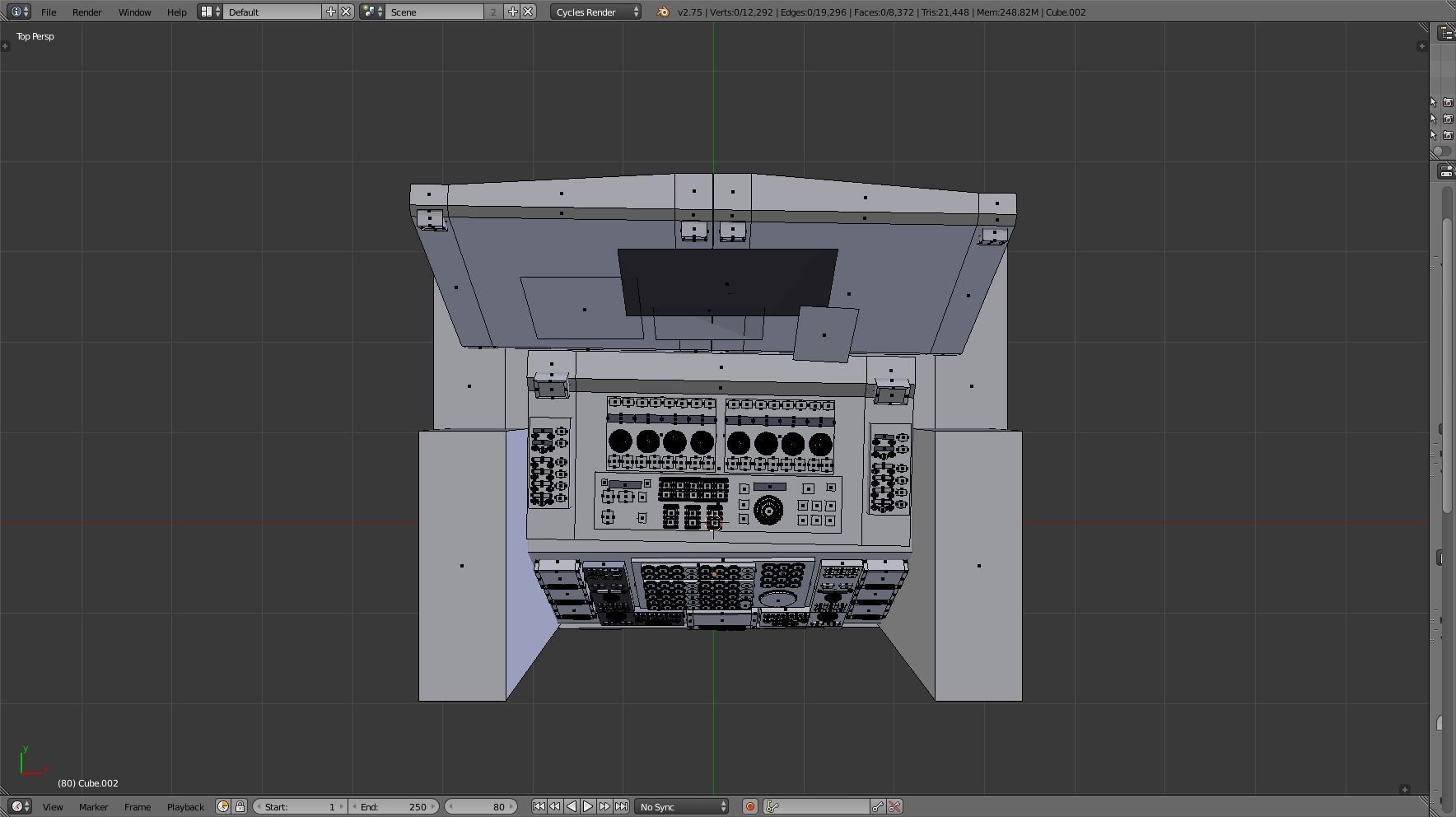 Modular Electronics Scenery Props Environment Pack Sci Fi  Low-poly 3D model_50