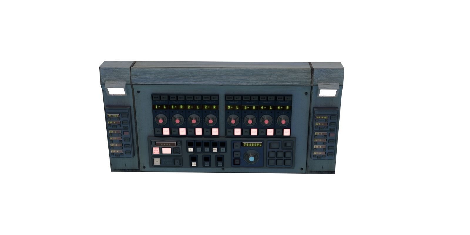 Modular Electronics Scenery Props Environment Pack Sci Fi  Low-poly 3D model_20