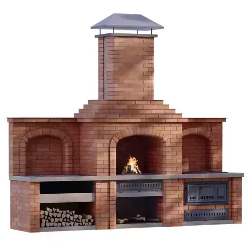 Brick Barbecue num 887